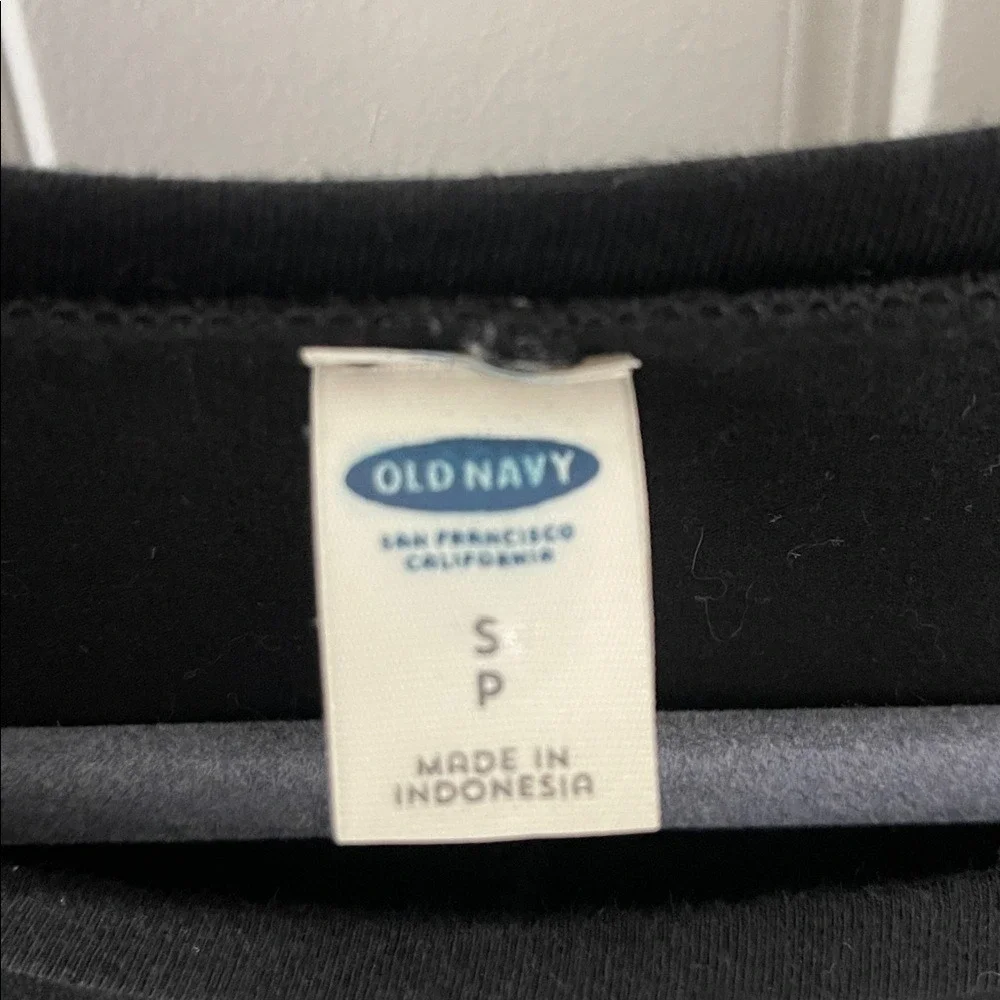 Old Navy Classic Black T‎ Shirt Dress Small - Picture 3 of 4
